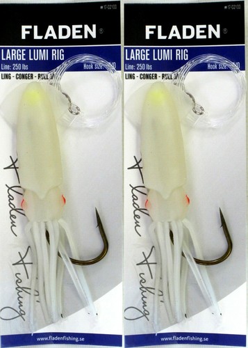 Fladen lumi squid - 10/0, haken