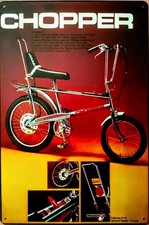 Blech- Metallschild- *CHOPPER*