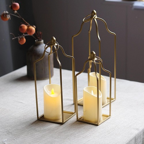 3er set kerzenständer - set, säulen