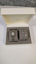 Uhr Set Fossil silber mit 2