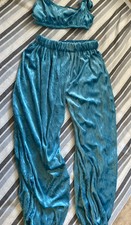 Bauchtanz Blau Kostüm 134