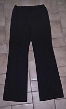 neuw 90er Jahre Schlaghose Business-Hose*XS/S 34/36*schwarz*breiter Bund