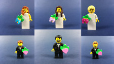 LEGO® Braut Bräutigam Brautpaar für Hochzeit Feier Paar Wedding Variante V Figur