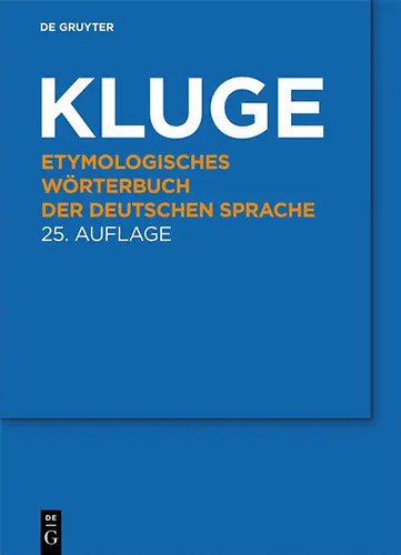Etymologisches wörterbuch der - etymologisches,