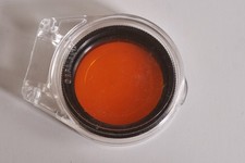 Futura Hell-Orangefilter für Elor 2,8 / 50 mm oder Futar 3,5/45 mm Klarsichtdose