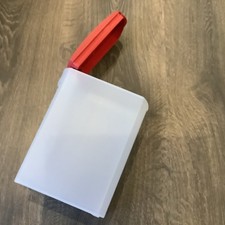 Tupperware 1 X  Eidgenossen Plus 2,2 L, Roter Deckel Vorratsdosen, Neuwertig