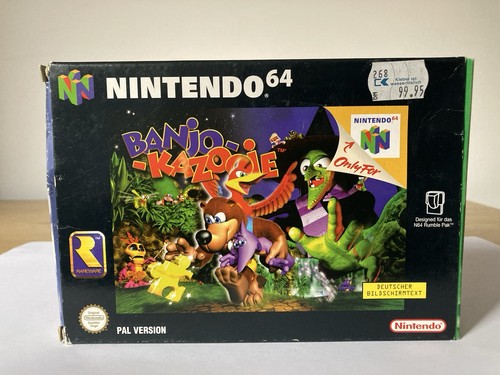 Banjo kazooie nintendo - nintendo, 64