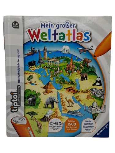 Ravensburger tiptoi weltatlas - ravensburger,