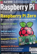 Raspberry Pi 02/2016 Febr./März 2016 mit DVD !!!  ungelesen 1A