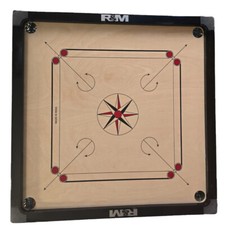 Carrom Board Set Carrom brett Spiel 84 x 84 cm Full Size Steine Striker Pulver