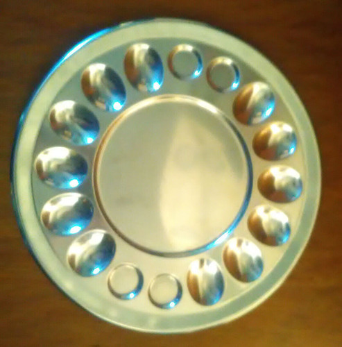 Servierplatte eiermenage eier - servierplatte,