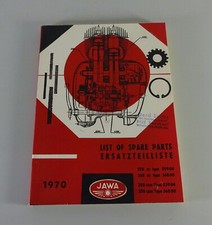 Teilekatalog / Ersatzteilliste Jawa 250ccm Typ 559/04 + 350ccm Typ 360/00 '1970