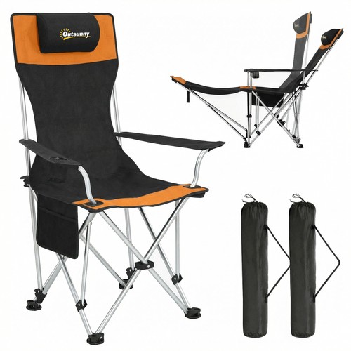 2er set campingstuhl faltbar - set,