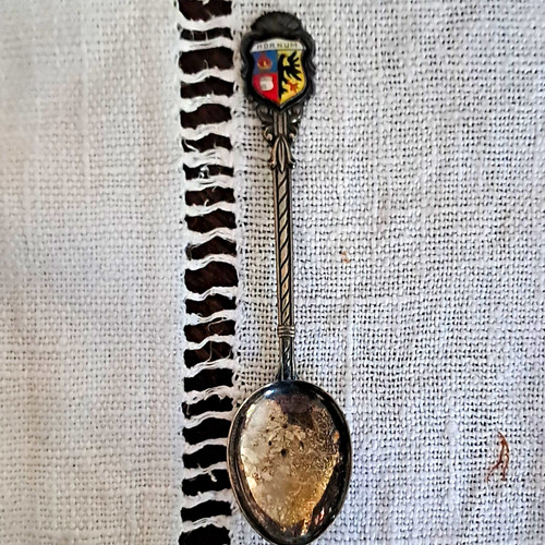 Hörnum andenkenlöffel - hörnum, –