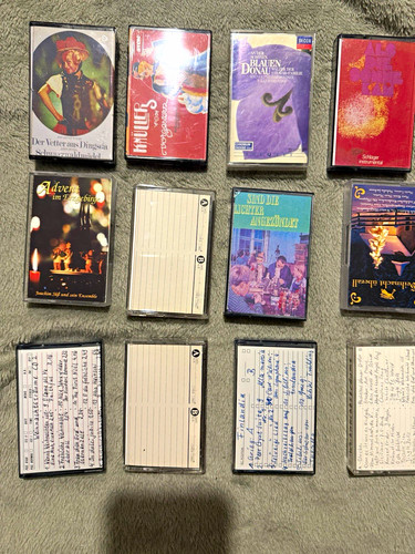 Musikkassetten konvolut - musikkassetten,