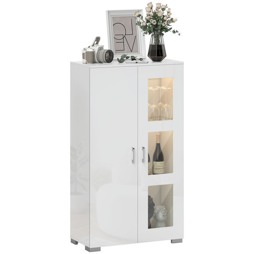 Hochglanz weiß sideboard - hochglanz,