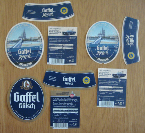 Köln 3 gaffel kölsch - ***,