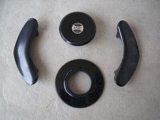 AMC-2 Bananengriffe, 1 Deckelknopf mit Blende, Seiten-Griffe / Topfgriff.