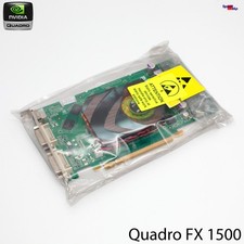 PNY PROFI nVIDIA PCIe QUADRO FX1500 GRAFIKKARTE 256MB VIDEO CARD DUAL DVI NEW NE