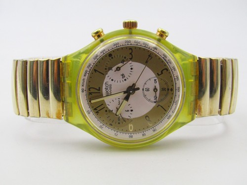 Swatch chrono flex golden - swatch,