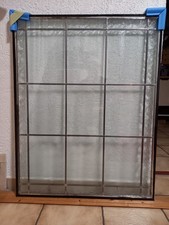 Isolierglasscheibe mit innenliegender Bleiverglasung