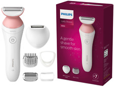 PHILIPS Lady Shaver Akku Damenrasierer Trimmer Series 6000 mit Zubehör NEU