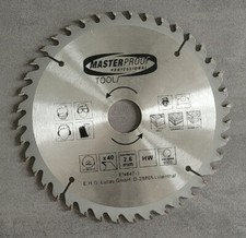 Kreissägeblatt 100mm - 400mm 24 - 40 Zähne, Größe:190mm 40 Z 