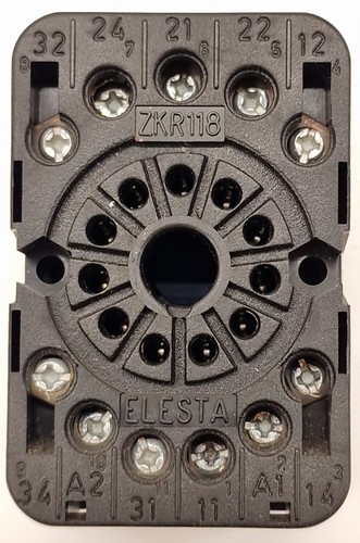 Elesta stecksockel zkr118 - stecksockel,