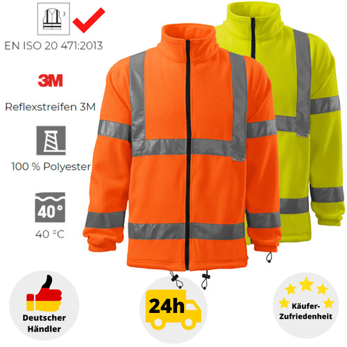 Warme jacke warnschutzjacke - warme,