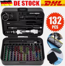 Feinmechaniker Werkzeug Set, 132 in 1 Magnetische Präzision Schraubendreher Set