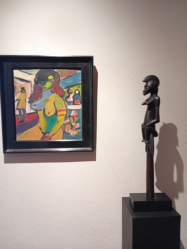 Senufo stab oberteil figur - senufo,