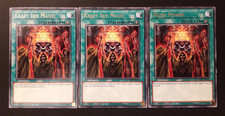 Yu-Gi-Oh! 3x Kraft der Magie
