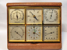 ANGELUS SIXSOME SF240. 8 TAGE UHRWERK TISCHUR 8 DAYS CLOCK.(Panerai Projekt.)