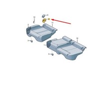 NEW AUDI Q3 F3 REAR CHILD SEAT