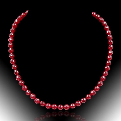 Rubin halskette damen - rubin-halskette,