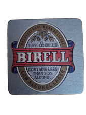Birell Bierdeckel, Servieren &