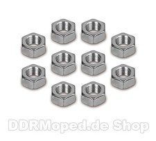 10 x nut M10x1 for axle front