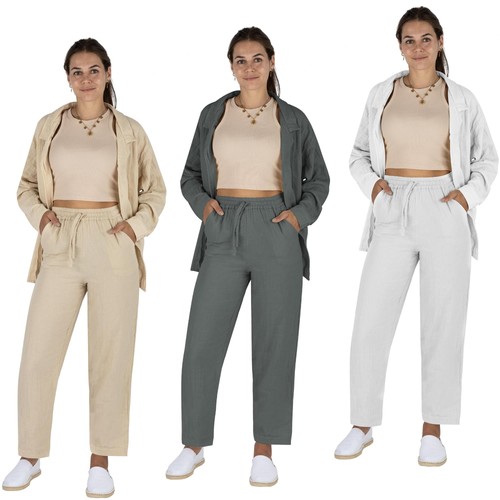 Damen musselin anzug teilig - musselin-anzug, 2-teilig