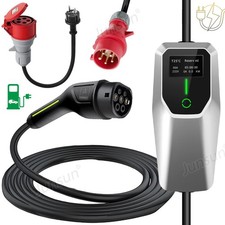 3.5/11KW 16A 3 Phase CEE Typ 2 EV Ladegerät Elektroautos Strom Tragbares 5M