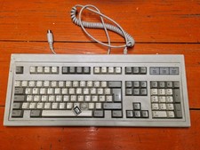 Retro Vintage Pc Computer Tastatur Keyboard DIN Anschluss AT XT