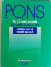 PONS Großwörterbuch für Experten und Universität, Spanisch