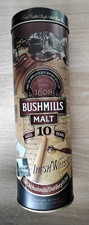 Bushmills Malt leere Blechdose für Sammler Whiskeydose Irish Whiskey Whisky