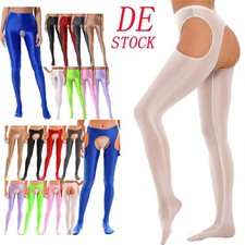 DE Damen Strumpfhose Glossy