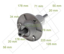 Messerspindel Halter Nabe