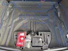 VW Touran 5T Kofferraum Boden Auflage Abdeckung Bodenbelag