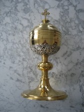 Ziborium Messkelch Hl. Kommunion Ciborium Kirche Kelch Hostienkelch
