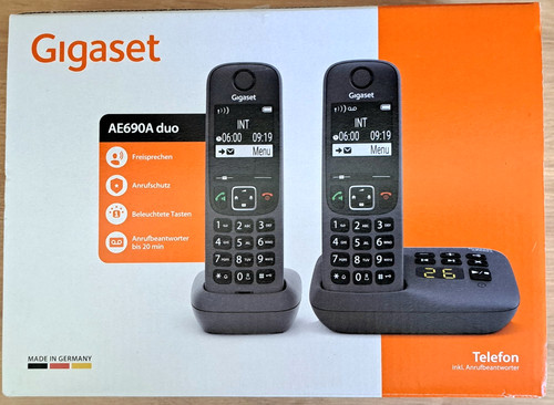 Gigaset telefon ae690a duo mit - gigaset,