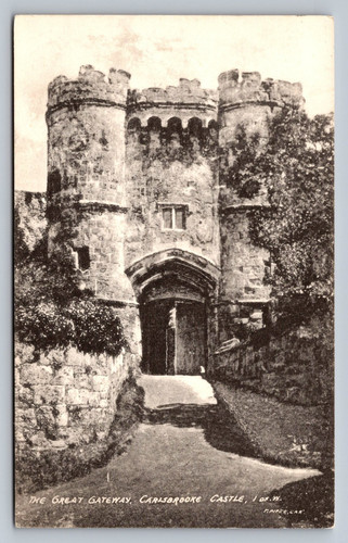Postkarte isle wight - -,