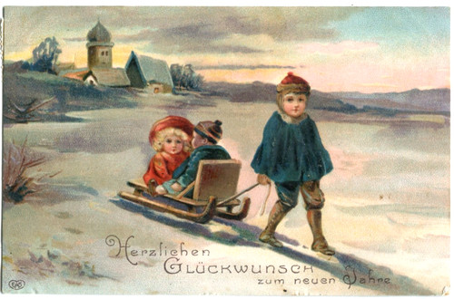 Präge neujahr herzlichen - präge-ak,