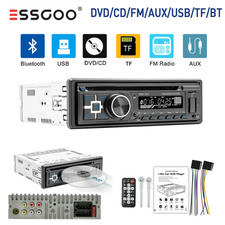 Autoradio Mit CD DVD Player MP3 USB Bluetooth FM AUX Eingang Radio Single 1 DIN
